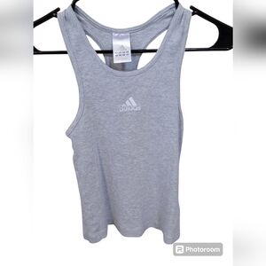 Adidas grey tank top